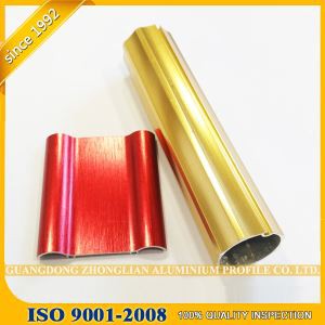Industrial Aluminum Brashed Polish Profile For Railing And Showroom Decoration