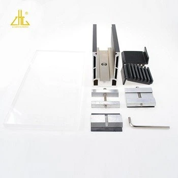 product-241-241 Aluminum U profile Glass Railing 4