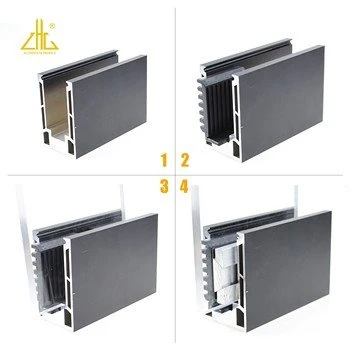 product-241-241 Aluminum U profile Glass Railing 5