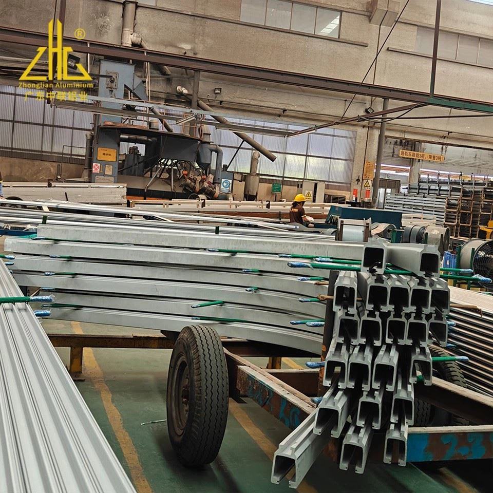 Aluminum Extrusion Bending Aluminum Tube & Rail Profiles price