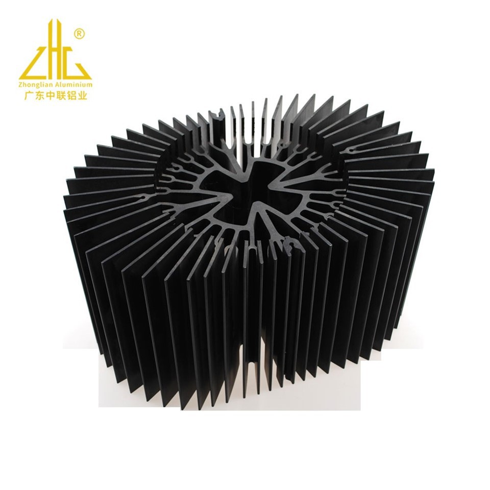 Custom Aluminum Heat Sink Extrusion Profiles (6)