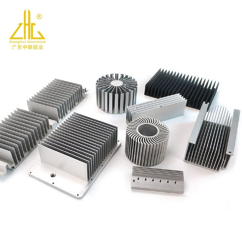 Custom Aluminum Heat Sink Extrusion Profiles (9)