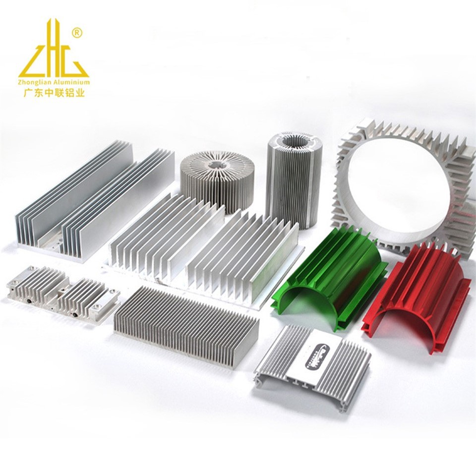 Custom Aluminum Heat Sink Extrusion Profiles (10)