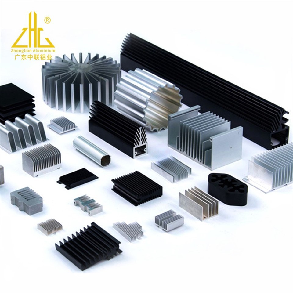 Custom Aluminum Heat Sink Extrusion Profiles (8)