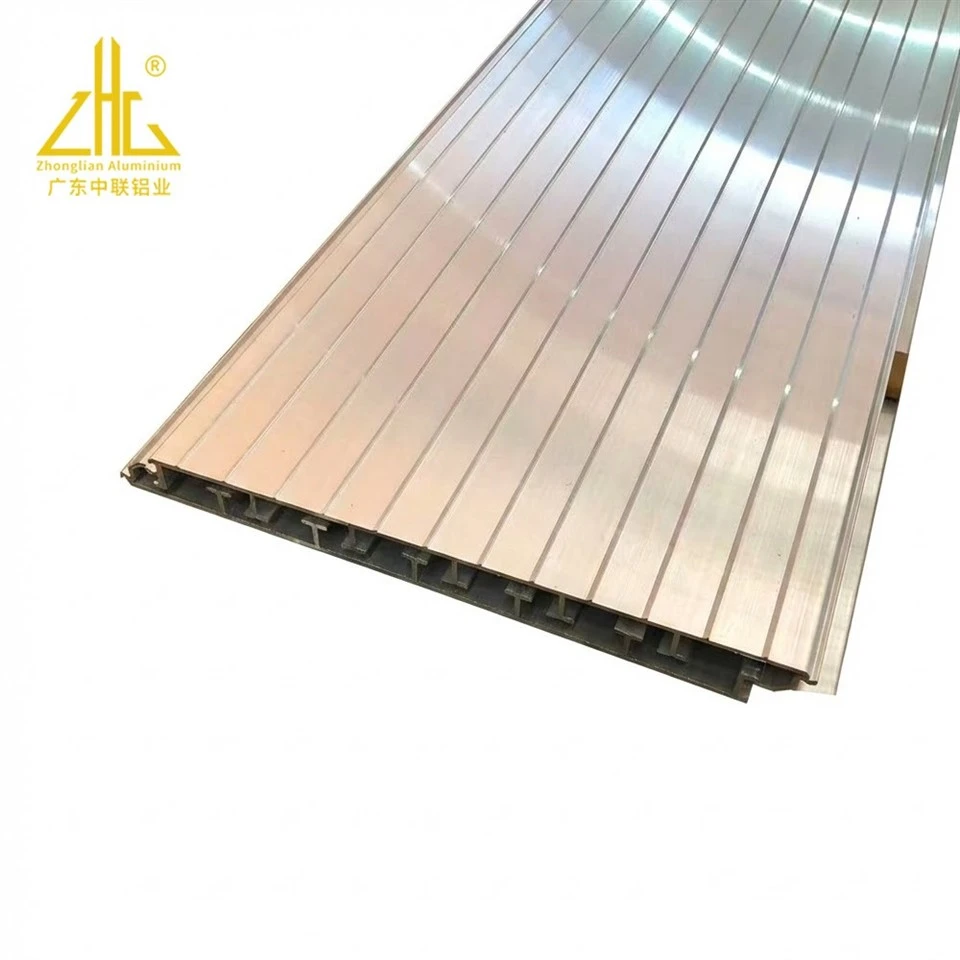Extruded 6082 Marine Aluminum Decking Profiles