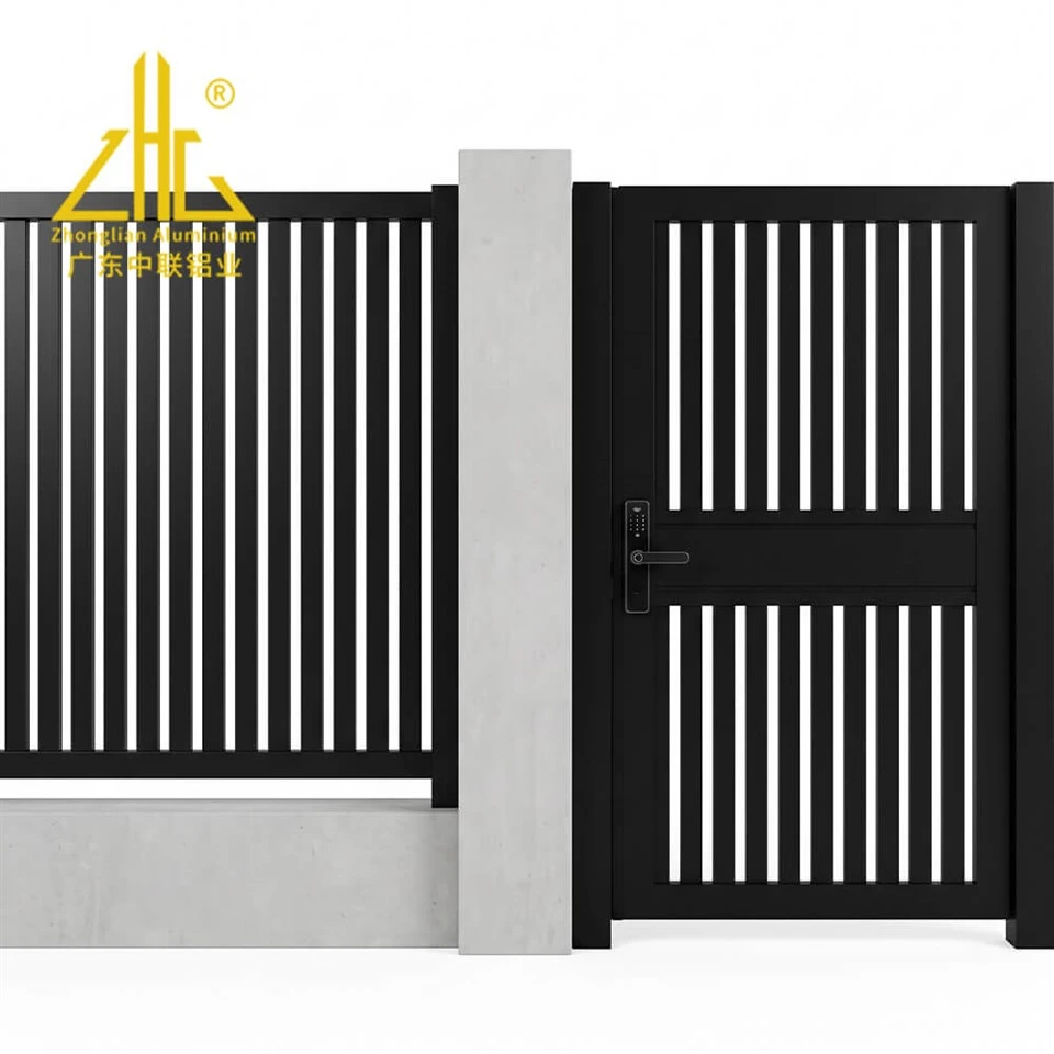 Modern Aluminum Garden Gates