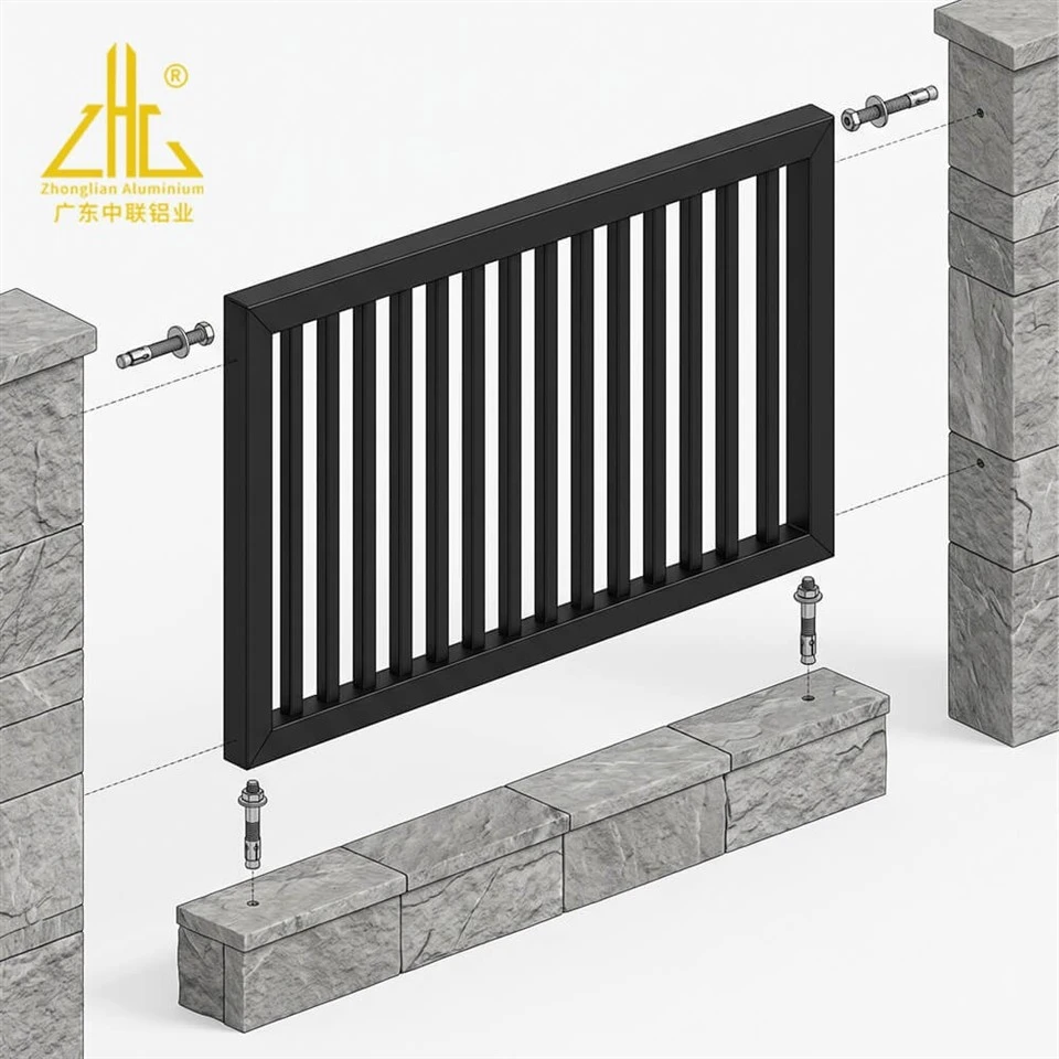 Modern Aluminum Garden Gates (8)