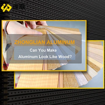 Can You Make Aluminum Look Like Wood