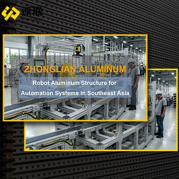 Robot Aluminum Structure For Automation Systems in Southeast Asia