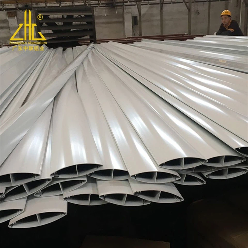 Powder Coating 6061 6063 Aluminum Extrusion Profiles (8)