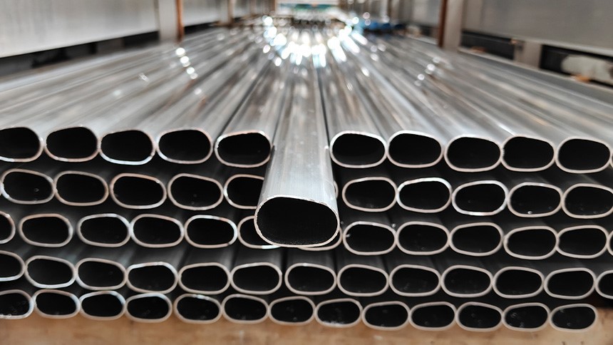 Extruded 6061 6063 Aluminum Oval Tube-39 Extruded 6061 6063 Aluminum Oval Tube-39