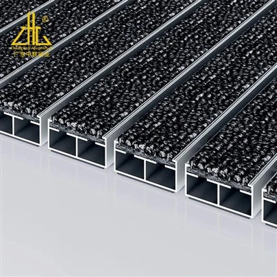Aluminum Extrusion Roll-up Entrance Carpet Profile