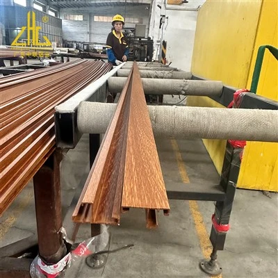 Aluminum Extrusion Wood Grain Picture Frame Profile