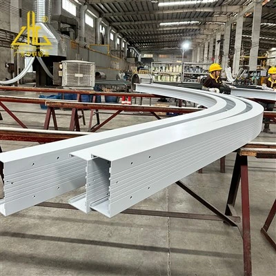Custom Curved Aluminum Extrusion Profile Factory