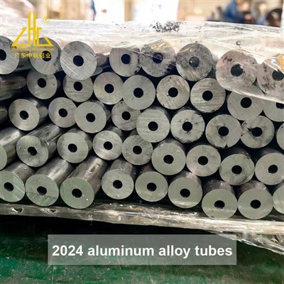 Extruded 2024 Seamless Aluminum Round Tube