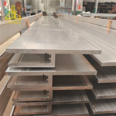Extruded 6063 H-Shape Aluminum Profiles