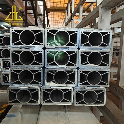 Extruded Industrial Equipment Aluminum Tube Shell Profiles