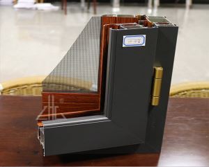 Wood Grain Aluminium Frame Composite used