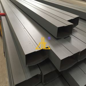 Aluminium Square Tube Extrusion Profile With 6063 T5 Alloy / Anodized Extruded Aluminium Profile