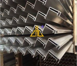 6000 Series Alloy Extruded Aluminium Profile For Industrial Solar Panel Frame Structure