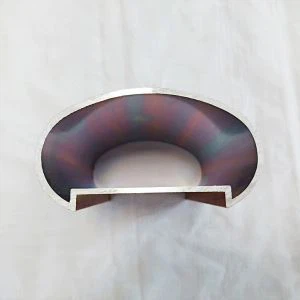 Wood Grain Customize Aluminium Extrusion Rail