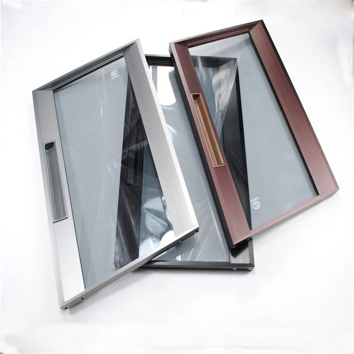 Sound-proof Aluminum Glass Casement Windows Sliding Windows And Doors Aluminum Profile For Buildings Louver System