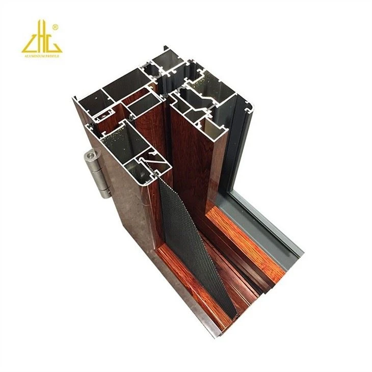 Sound-proof Aluminum Glass Casement Windows Sliding Windows And Doors Aluminum Profile For Buildings Louver System