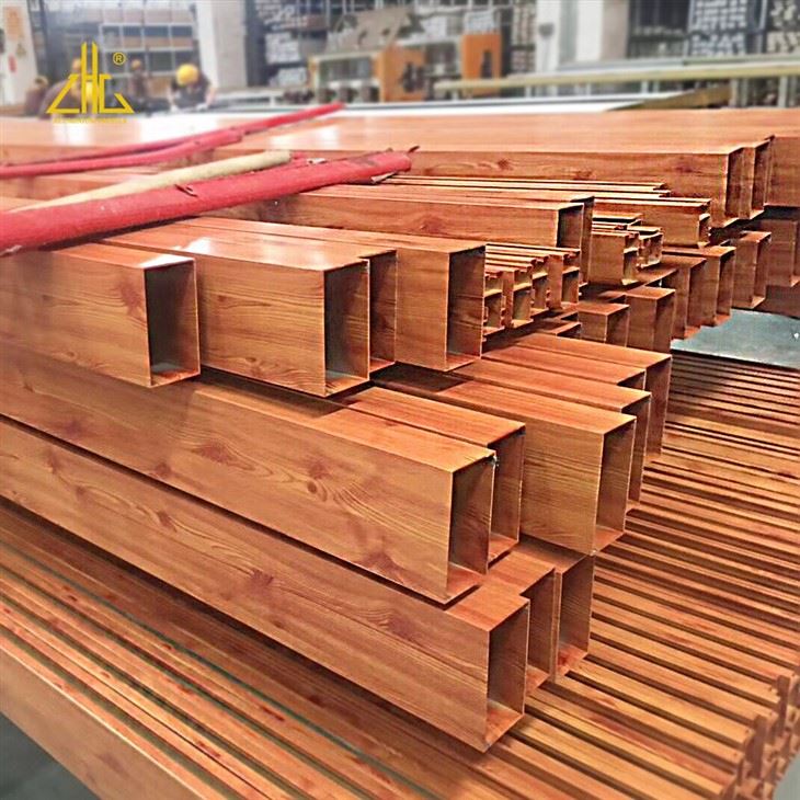 Aluminium Profiles Doors Windows Wood Imitation