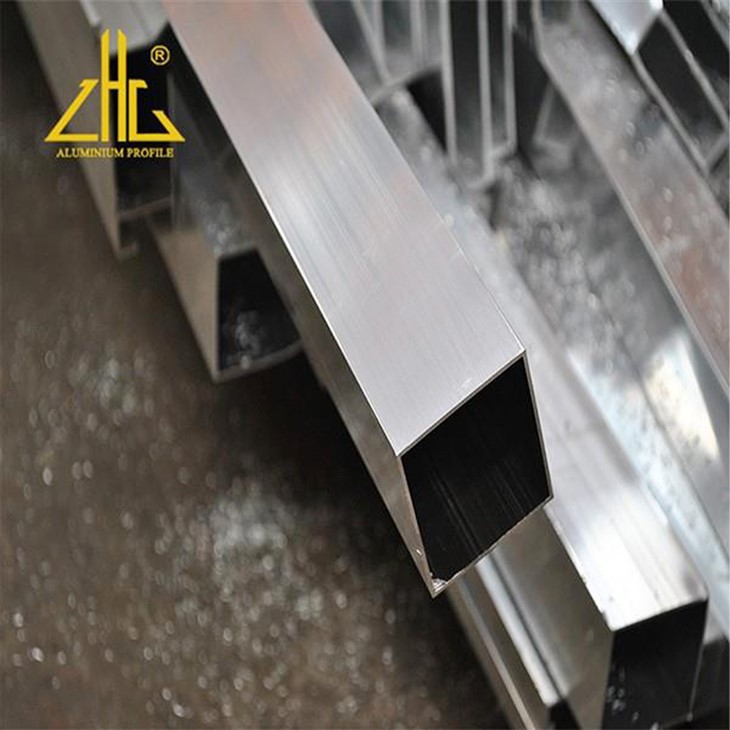 Extruded Aluminium Square Tube Factory Made in China Pailian Aluminium