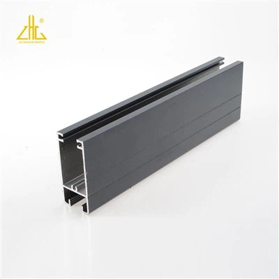 Aluminium Sliding Door Matt Black