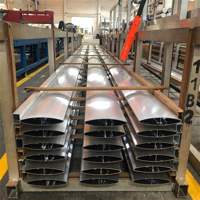 Shutter Aluminum Profile For Window Louver Frame