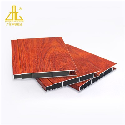 Wood Grain Aluminum Decking