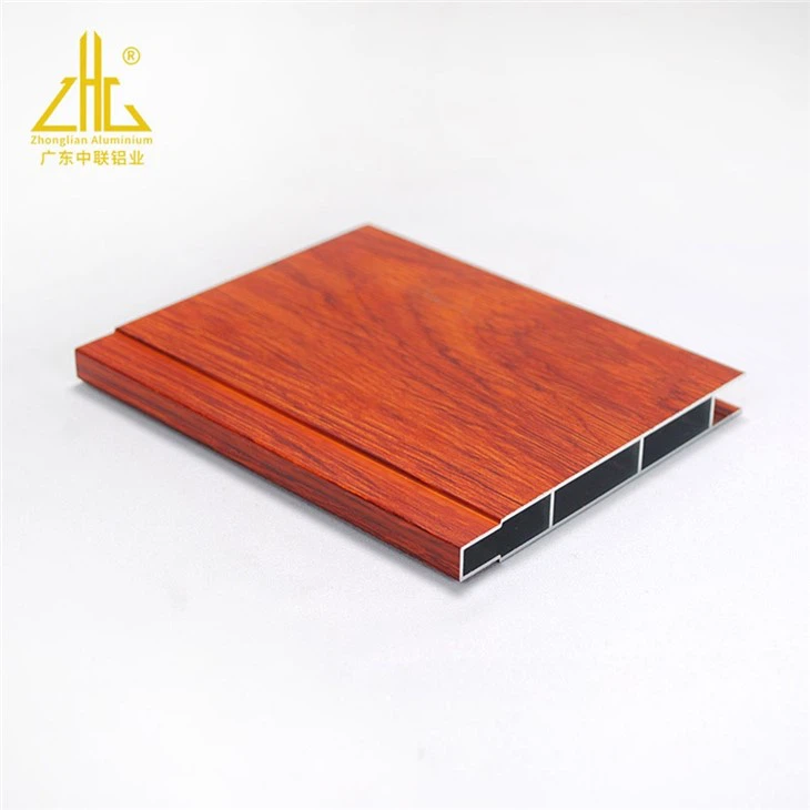 Wood Grain Aluminum Decking